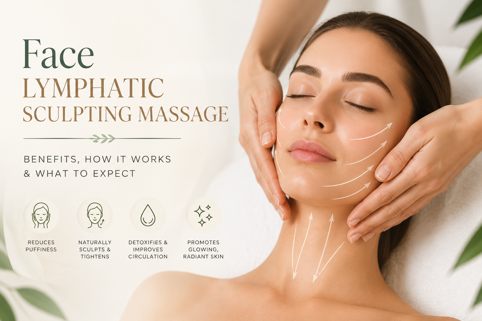 Face Lymphatic Sculpting Massage Dubai | Lymph & Flow
