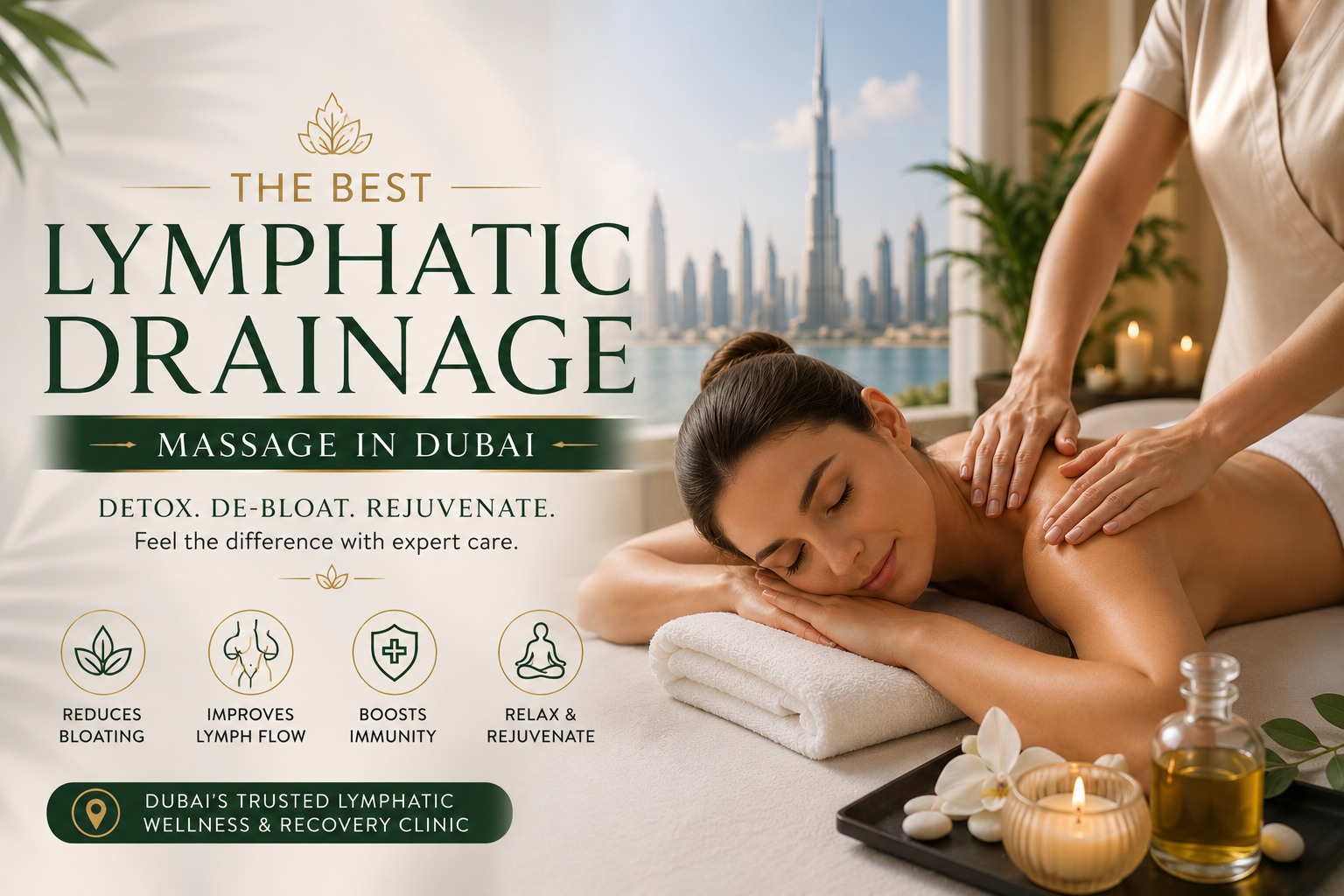 Best Lymphatic Drainage Massage in Dubai | Lymph & Flow