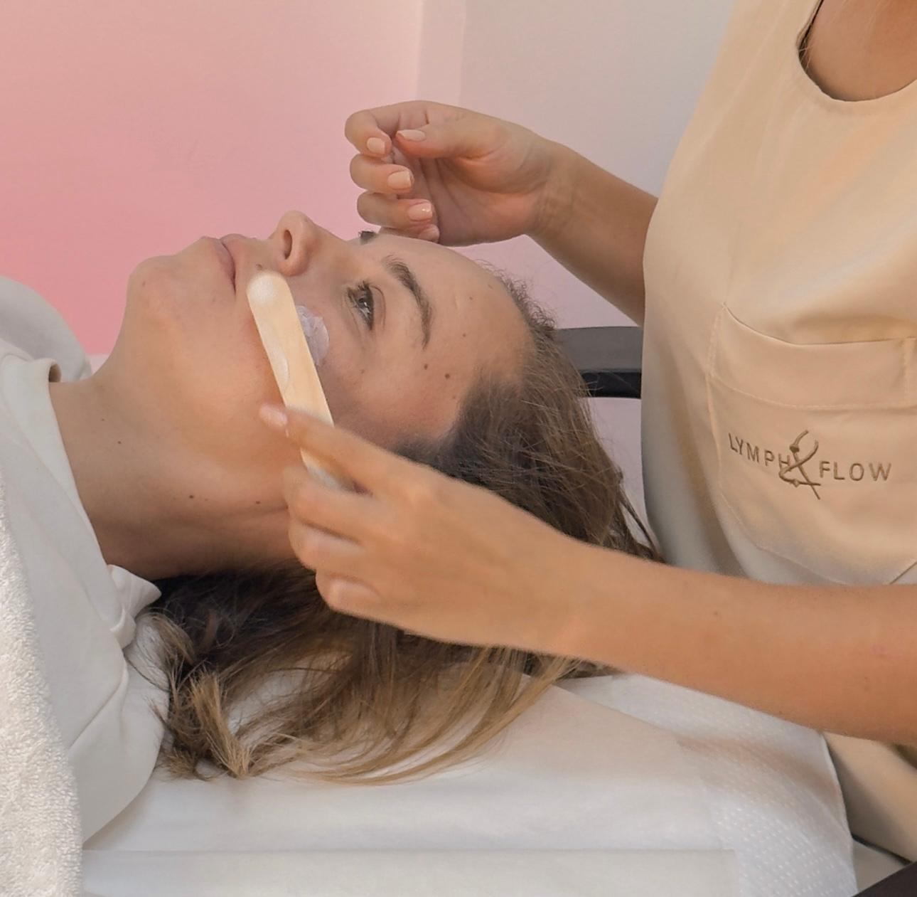 Glow and Flow treatment Dubai radiant skin lymphatic detox